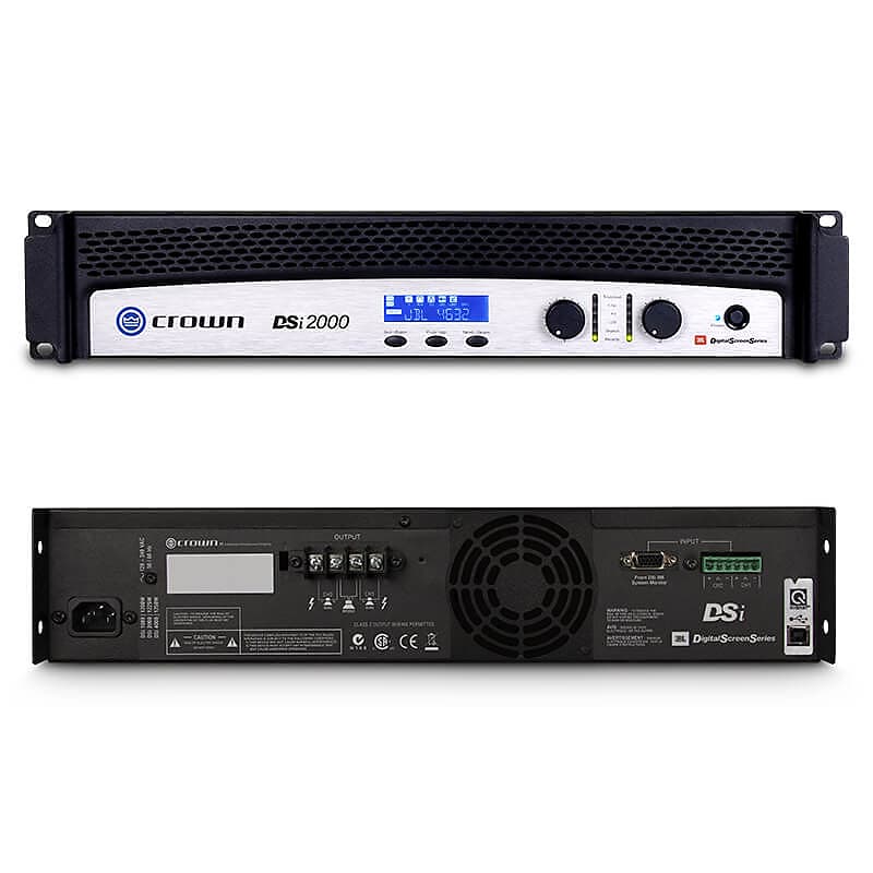 Crown DSi 2000 Digital Screen Series 2-Channel Power Amplifier