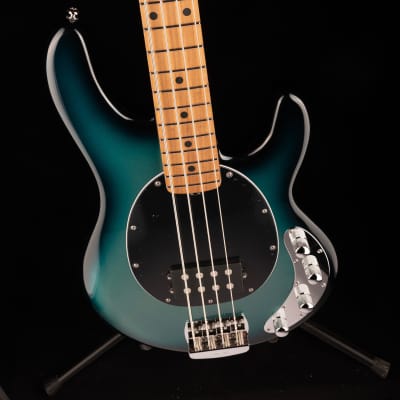 Ernie Ball Music Man StingRay Special Bass Frost Green Pearl with Mono Case image 5
