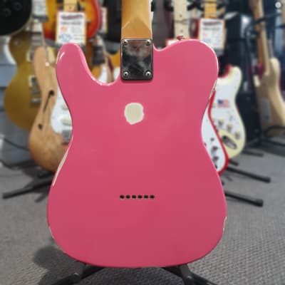 Tokai Legacy Series TL Style 'Relic' Electric Guitar in Pink image 9