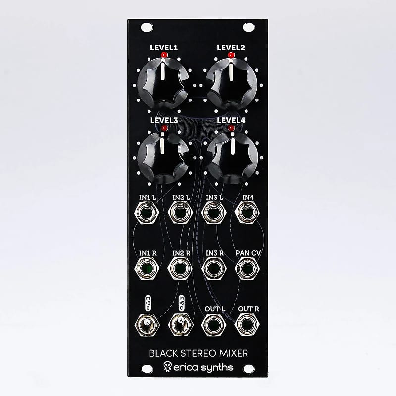 Erica Synths Black Stereo Mixer V2 image 1