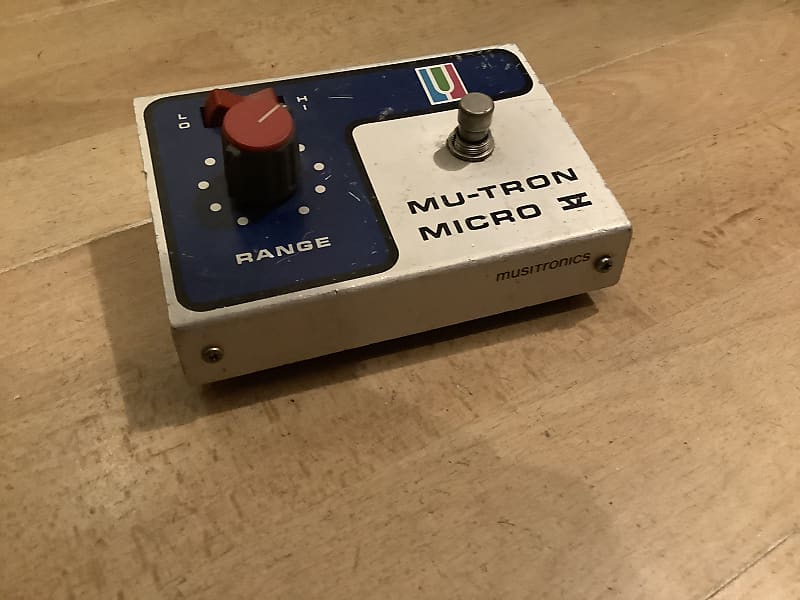 ギター MU-TRON MICRO V envelope filter Mu-Tron Micro V – Musitronics Mu-Tron