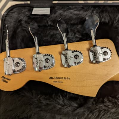 Fender Precision Bass Deluxe 2014 - Sunburst image 8