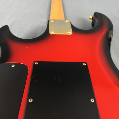 Anboy Electric Guitar Red Burst Fujigen! MIJ! | Reverb