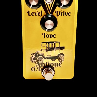 Clone Boss Super Overdrive SD-1 WAZA with more gain mod and  channel switching 2022 Yellow image 1