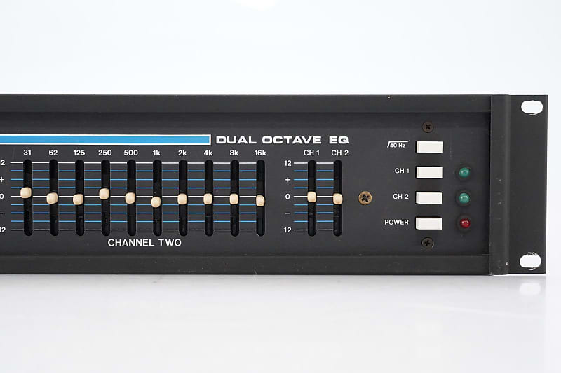MXR 170 DUAL OCTAVE グラフィックEQ ビンテージ MXR 170 Dual Octave 2 Channel EQ Equalizer Vintage 80s | Reverb