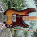 1973 Fender Precision Bass - Maple Fretboard - Sunburst - Impressive Player - OHSC