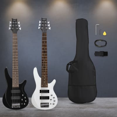 DeArmond Pilot 4-String Bass w/bag Transparent Red | Reverb