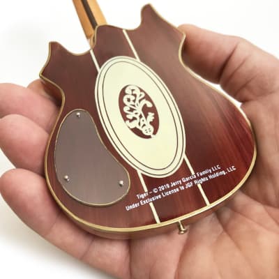 Jerry Garcia Grateful Dead Tiger Tribute Mini Guitar Replica Collectible Officially Licensed image 3