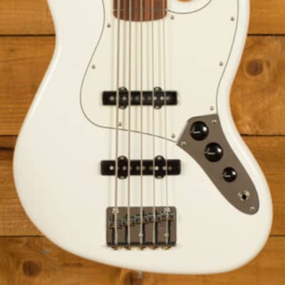 Fender Player Jazz Bass V | Pau Ferro - Polar White image 3