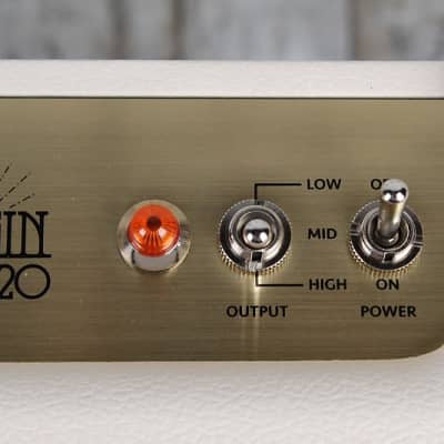 Marshall Origin 20 LTD Cream 20W Electric Guitar Combo Amplifier w Footswitch image 7