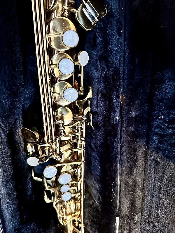 E.M. Winston Boston Soprano Saxophone Dark lacquer Reverb