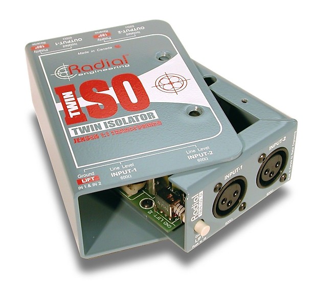 Radial Twin-Iso Two Channel Line Level Isolator image 1