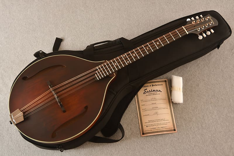 Eastman MDO305 Octave Mandolin A Style Solid Spruce Top image 1
