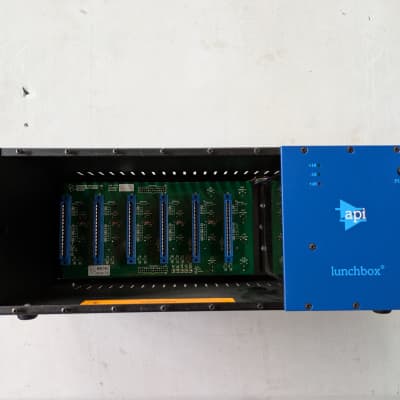 API 500-6B HC Lunchbox 6-Slot Powered 500 Series Frame 2011 - Present - Black imagen 1