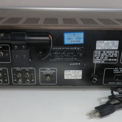 MARANTZ 2216 RECEIVER WORKS PERFECT SERVICED FULLY RECAPPED MINT CONDITION image 10