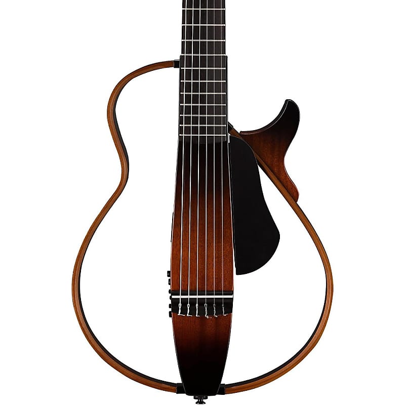 Yamaha Nylon String Silent Guitar Tobacco Sunburst image 1