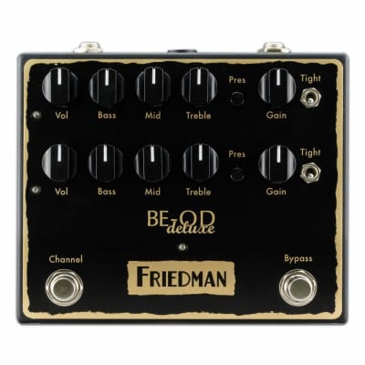New Friedman BE-OD Deluxe Overdrive Guitar Effects Pedal!
