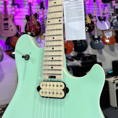 EVH Wolfgang Special Electric Guitar - Satin Surf Green Auth Dealer Free Ship! 098  *FREE PLEK WITH PURCHASE* image 4