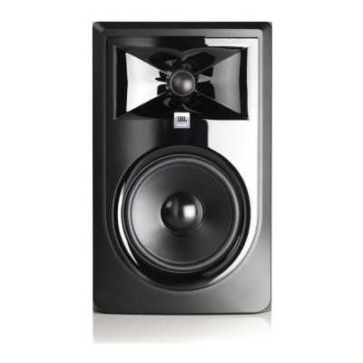 JBL 306P MkII Powered 6 inch Two-Way Studio Monitors (Pair) Bundled with Knox Isolation Pads and Breakout Cable image 2