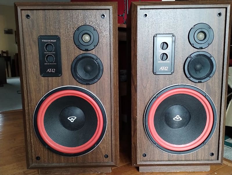Cerwin Vega AT12 speakers in excellent condition - 1980&#039;s  			