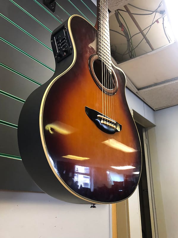 Yamaha APX-6C 1994 Sunburst Cutaway Electro Acoustic Guitar | Reverb