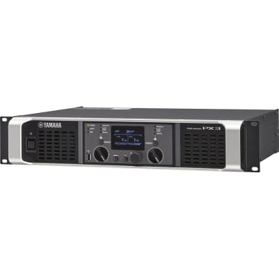 Yamaha PX3 Dual-channel Power Amp, 500 watts x 2 @ 4?, Class-D, Built in DSP, 2RU image 4