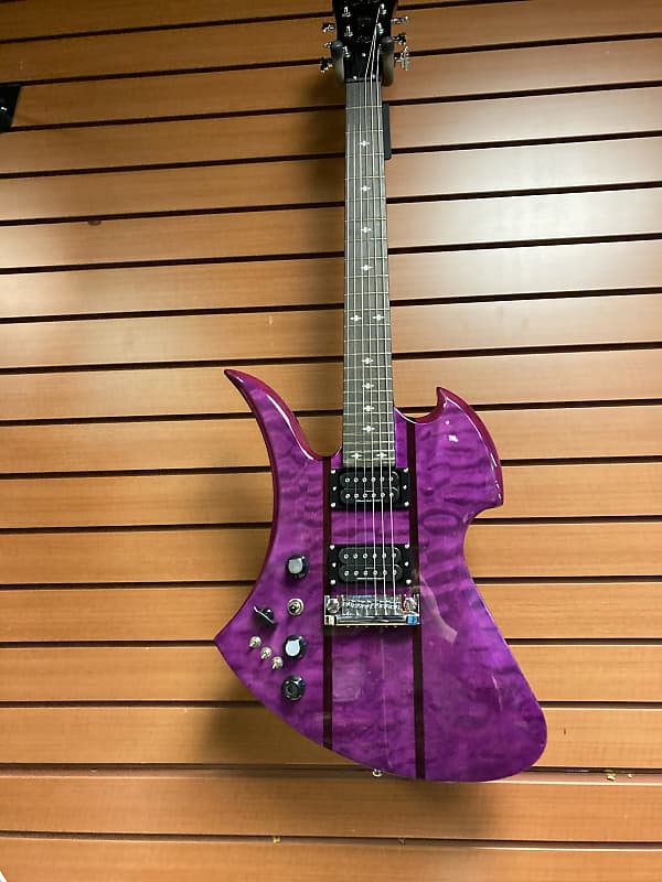 B.C. Rich Mockingbird Legacy STQ Hardtail Left-Handed in Purple