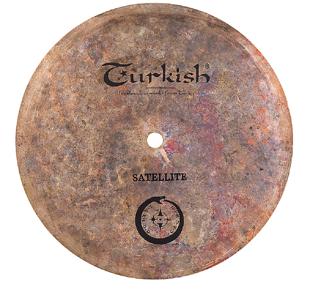 Turkish Cymbals 10" Soundscape Series Jarrod Cagwin Satellite Flat Bell ST-BL10 image 1