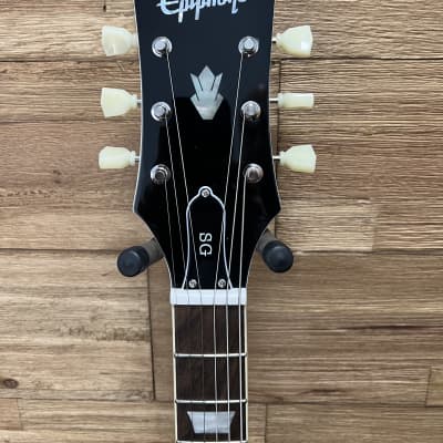 Epiphone SG Standard Left-Handed Lefty Guitar 2023 Alpine White. New! image 8
