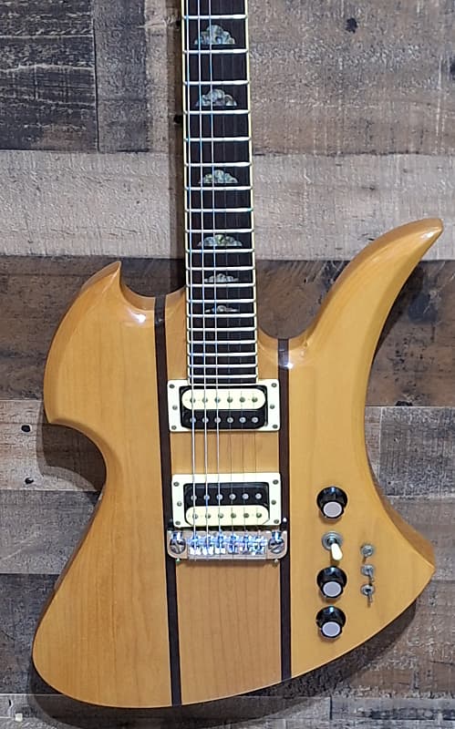 2001 B C Rich Mockingbird 1000JE ML - Natural - W/HSC MIJ