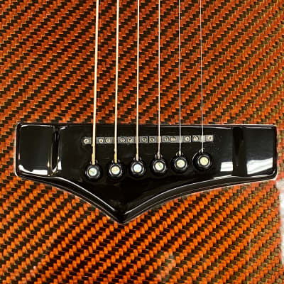 Emerald Custom Shop X10  Carbon Fiber Acoustic Electric Guitar w/ OHSC image 11
