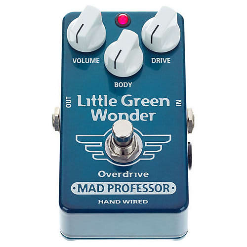 Mad Professor Little Green Wonder Overdrive Handwired Little Green