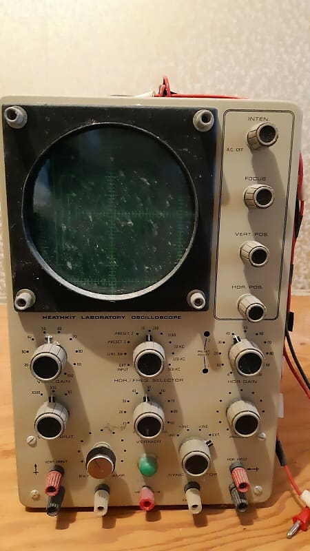 Heathkit 10-18 oscilloscope | Reverb