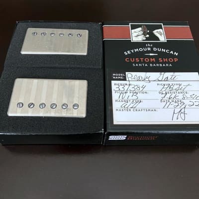 Seymour Duncan Custom Shop Pearly Gates Pickup Set 2021 Aged