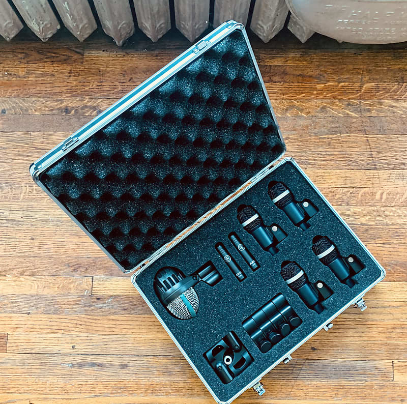 AKG Drum Set Concert 1 / 7piece professional set *MINT* Reverb