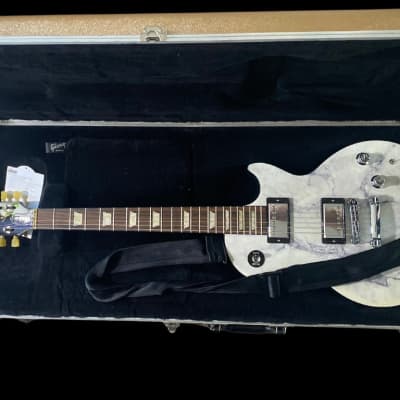 Gibson Limited Edition Les Paul Classic "Rock" II 2015 - Black / White Marble image 2