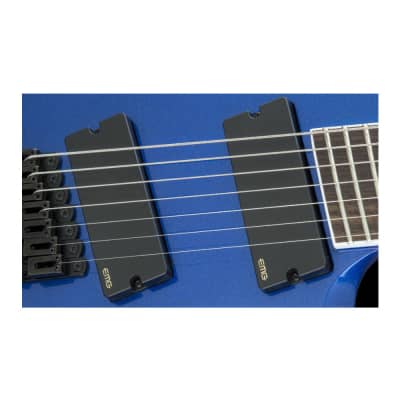 Jackson X Series Soloist Arch Top SLAT7 MS 7-String Electric Guitar with Laurel Fingerboard (Right-Handed, Metallic Blue) image 10