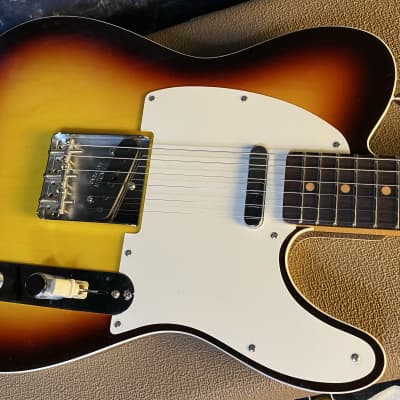 NEW! 2024 Fender Custom Shop 1959 Telecaster Custom NOS - Chocolate 3-Color Sunburst - Authorized Dealer - 7.6lbs - G02585 image 3