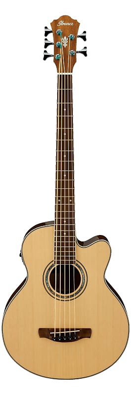 Ibanez AEB105E-NT Acoustic-Electric Bass image 1
