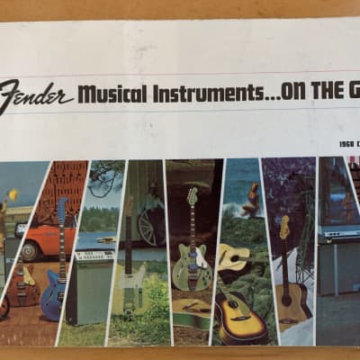 Fender Very Rare 1968 Mini Catalog image 1