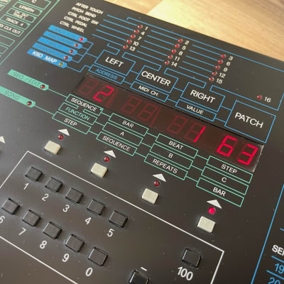 LEM Mmk Weighted Midi Master Keyboard Sequencer 1986 72 key 1986 Black image 18