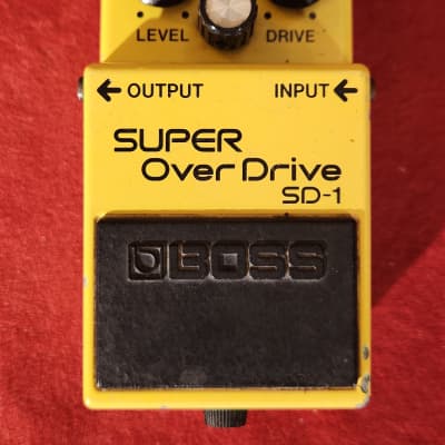 Boss SD-1 Super Overdrive 1981 - 1988 Made In Japan | Reverb