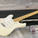 Super Clean! 1997 Fender Artist Series Jimi Hendrix Tribute Stratocaster Olympic White +Case & Strap