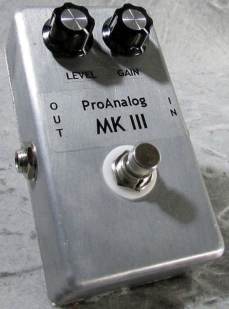 2013 Pro Analog Mk III #172 Mk III Tone Bender Fuzz Pedal