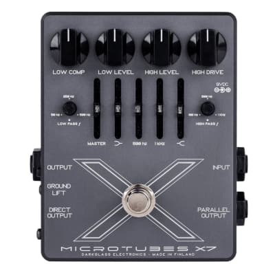 Darkglass Electronics Microtubes X7 Distortion Bass Effects Pedal for sale