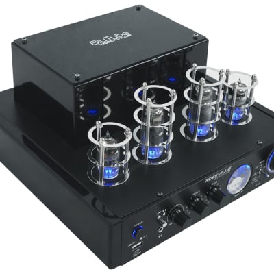 Rockville BluTube LED Tube Amplifier/Home Theater Bluetooth Stereo+Speakers+Sub image 2