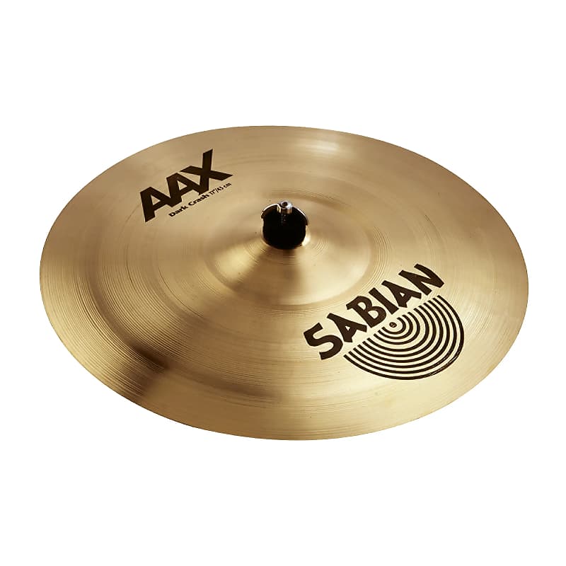 Sabian 17" AAX Dark Crash Cymbal 2002 - 2018 image 1