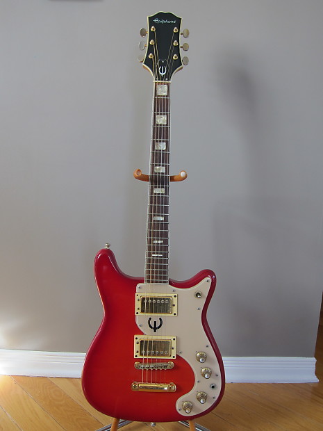 Gibson Epiphone Crestwood ET-290 (1970'S) Cherry Burst | Reverb
