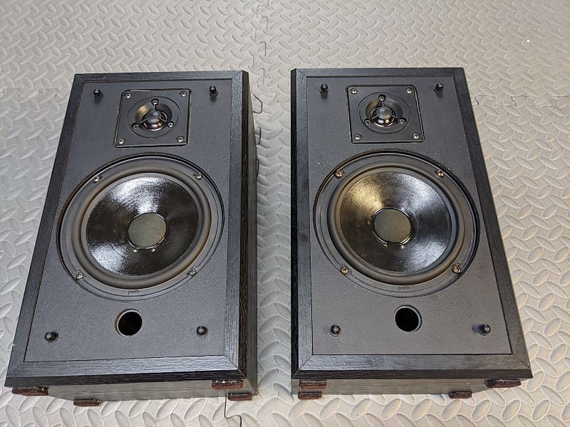 Polk Audio Monitor 4A 1989 Black | Reverb