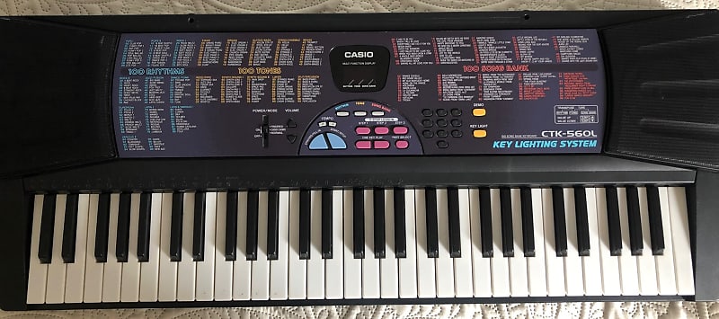 Casio CTK-560L Key Lighting System Keyboard | Reverb